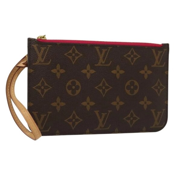 LOUIS VUITTON Monogram Neverfull PM Pouch Pouch LV Auth 134891 - Picture 1 of 16